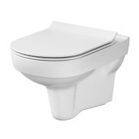 SET 794 Унітаз підвісний Cersanit CITY CLEAN ON з дюропластовим сидінням Slim