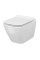 SET B220 Унітаз підвісний Cersanit CITY Square CleanOn з дюропластовим сидінням Slim