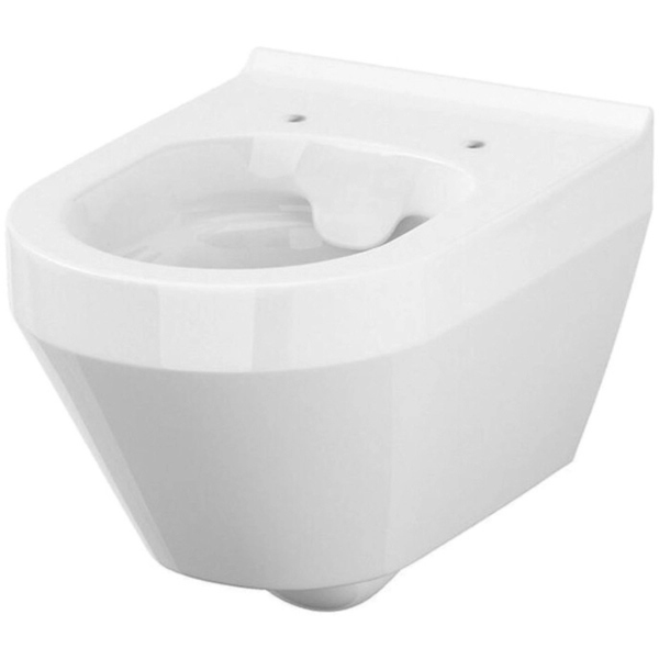 SET B216 Унітаз підвісний Cersanit CREA Oval CLEAN ON з дюропластовим сидінням