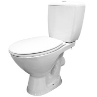 Унітаз-компакт Cersanit KORAL 767 011 з бачком 3/6л і поліпропіленовим сидінням