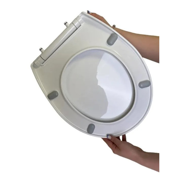 Сидіння для унітазу NKP Slim Smart 0302 Soft Close+Quick Release термопласт