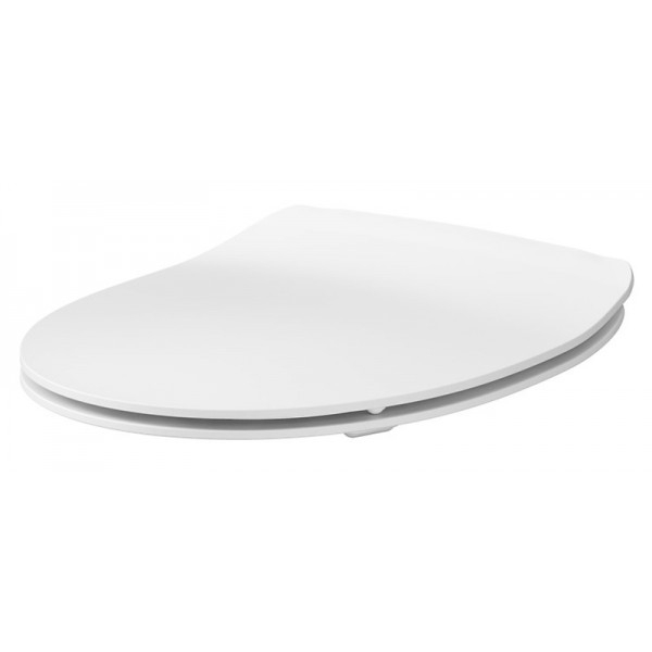 Сидіння для унітазу Cersanit DELFI Slim K98-0138, Soft Close, дюропласт