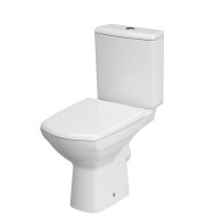 Унітаз-компакт Cersanit CARINA NEW 559 CLEANON 011 з бачком 3/5л і дюропластовим сидінням SLIM