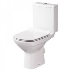 Унітаз-компакт Cersanit 637 CARINA CLEAN ON 011 з бачком 3/5л і дюропластовим сидінням slim