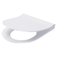 Сидіння для унітазу Cersanit Zen City Slim K98-0221, Soft Close, антибактеріальне, дюропласт