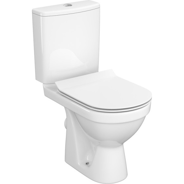 Унітаз-компакт Cersanit ZIP 781 SIMPLEON 011 з бачком 3/5л і дюропластовим сидінням SLIM