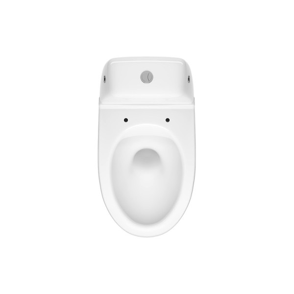 Унітаз-компакт Cersanit 799 Eko Simpleon 010 з бачком 3/6л і дюропластовим сидінням