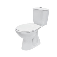 Унітаз-компакт Cersanit 373 MITO GREY 010 з бачком 3/6л і поліпропіленовим сидінням