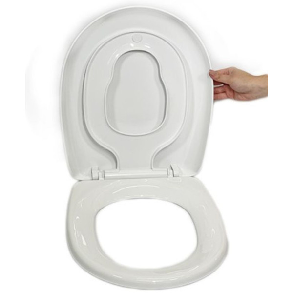 Сидіння для унітазу NKP Universal 0340 Soft Close+Quick Release, термопласт