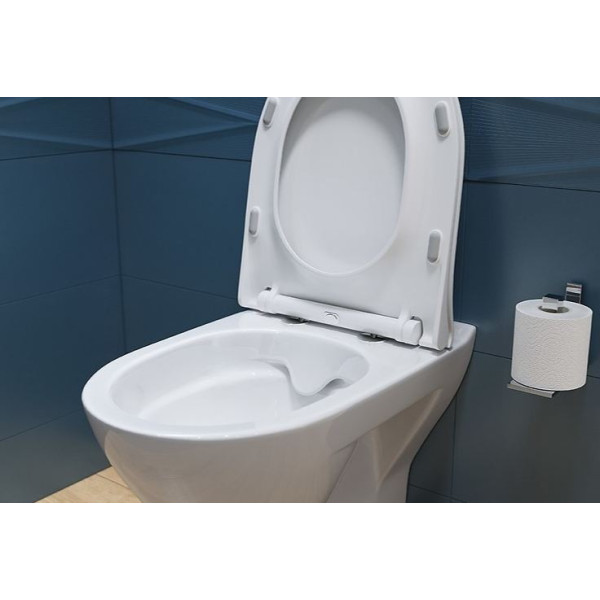 SET B291 Унітаз підвісний Cersanit MILLE CLEAN ON з дюропластовим сидінням Slim
