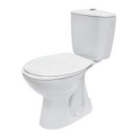Унітаз-компакт Cersanit 814 Naxos 010 з бачком 3/6л і поліпропіленовим сидінням