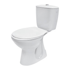Унітаз-компакт Cersanit 814 Naxos 010 з бачком 3/6л і поліпропіленовим сидінням