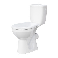 Унітаз-компакт Cersanit Mito Grey 890 010 з бачком 3/6л і поліпропіленовим сидінням