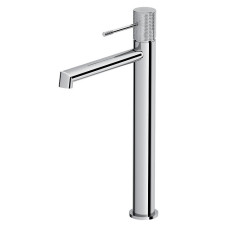 Змішувач для умивальника високий хром ZEN