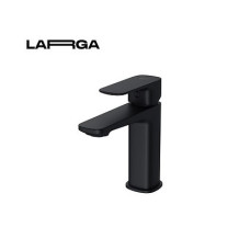 Змішувач для умивальника LARGA Чорний