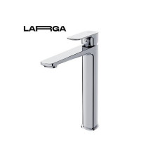 Змішувач для умивальника LARGA Високий Хром