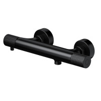 Змішувач для душу з термостатом чорний ZEN