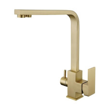 Змішувач TROYA мийка золото (осмос)