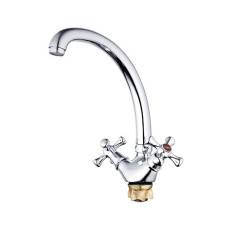 Змішувач Zegor дворукий мийка DTZ4-B827