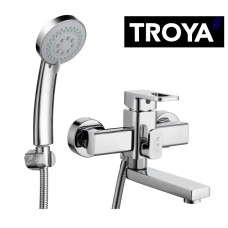 Змішувач TROYA на ванну короткий носик