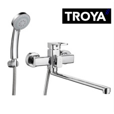 Змішувач TROYA на ванну довгий носик