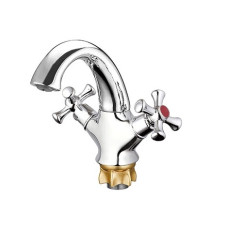 Змішувач Zegor дворукий для умивальника  DML1-A827