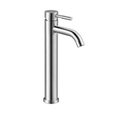 Змішувач Zegor нержавійка для умивальника високий SAP1-C090