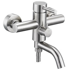 Змішувач Zegor з нержавійки для ванни SAP3-A097