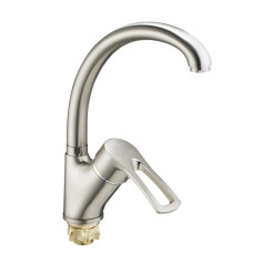 Змішувач Zegor однорукий для кухні DYU4-A181KH/Сатин