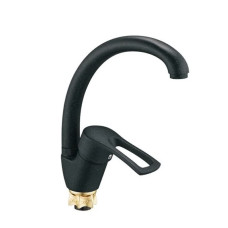 Змішувач Zegor однорукий для кухні YUB4-A181KB/Чорний