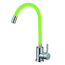 Змішувач SOLONE для кухні/ гнучкий гусак EZA4-F090GN/зелений