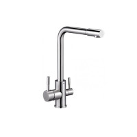 Змішувач Zegor мийка (осмос)/нержавійка SAP18-A090