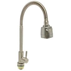 Змішувач Zegor для мийки нержавійка/Гофра SAP14-E090