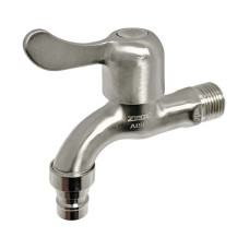 Змішувач Zegor моно стінка нержавійка SAP22-A020