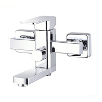 Змішувач Zegor однорукий короткий, ванна LEB3-A123