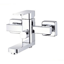 Змішувач Zegor однорукий короткий, ванна LEB3-A123