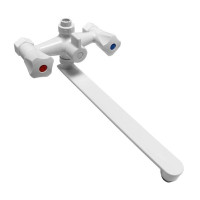 Змішувач SOLONE для ванни з довгим носиком / двовентильний LAP7-B611