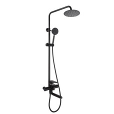 Душова стійка Zegor PUD16-A045YB/Чорна