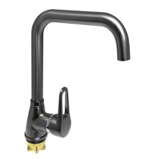 Змішувач Zegor однорукий для мийки SOP4-A045MG/графіт