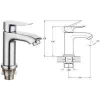 Змішувач UDIS на умивальник