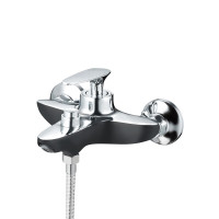 Змішувач Zegor для ванни SAT3-А010/чорний+хром