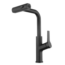 Змішувач Zegor для мийки KIT4-A064KB/чорний