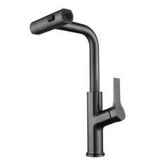 Змішувач Zegor для мийки KIT4-A064MG/графіт