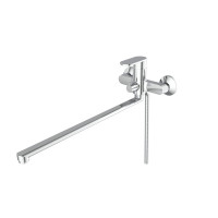 Змішувач для ванни ZEGOR REICH-07 довгий гусак латунь картридж Sedal Spain