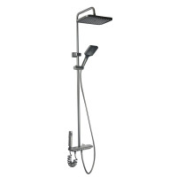 Душова стійка Zegor графітова