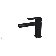 Змішувач TROYA на умивальник /латунь/чорний