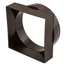 Перехід квадрат 90хØ120 круг (коричневий)