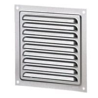Решітка вентиляційна (VENTS) 250х250 цинк (металева)