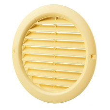 Решітка дверна "VENTS" 80мм бежева + мос.сітка