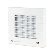 Вентилятор VENTS 125 МАT турбо (жалюзі+таймер)